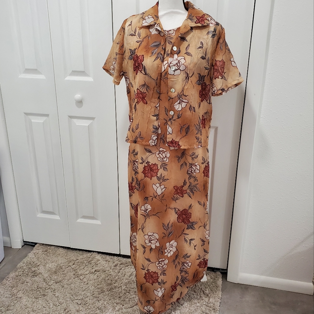 Megan Lee dress and jacket, Size 10